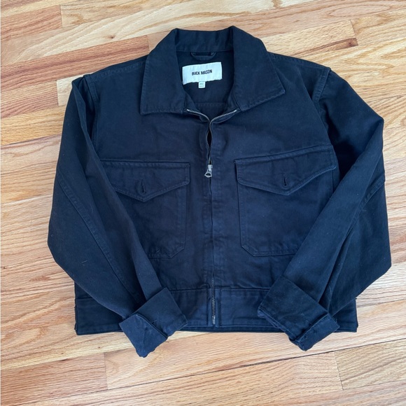 Buck Mason Mechanic Twill Rider Jacket Size Medium CURRENT - Picture 3 of 5